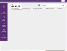 Tablet Screenshot of discoveroakley.com